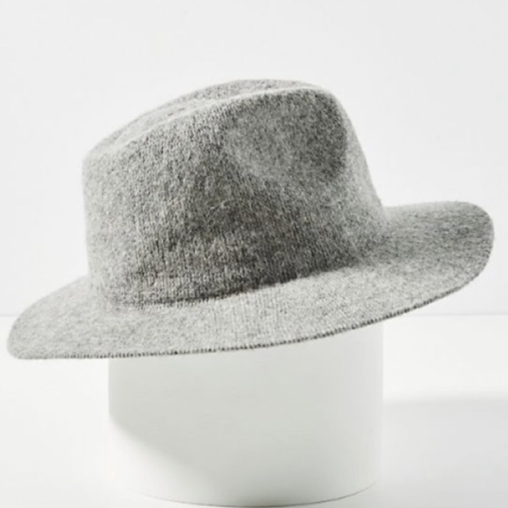 NWT- Anthropologie - Grey Knit Hat